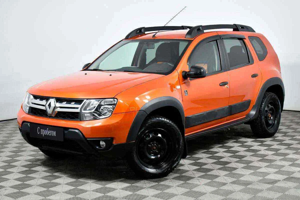 Renault Duster, Оранжевый, 2018, Автоматическая, 143 л.с., цена от 1 349 000 руб.