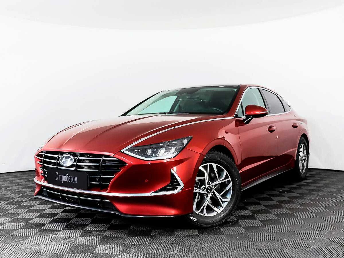 HYUNDAI SONATA, Красный, 2020, Автоматическая, 180 л.с., цена от 1 704 000 руб.