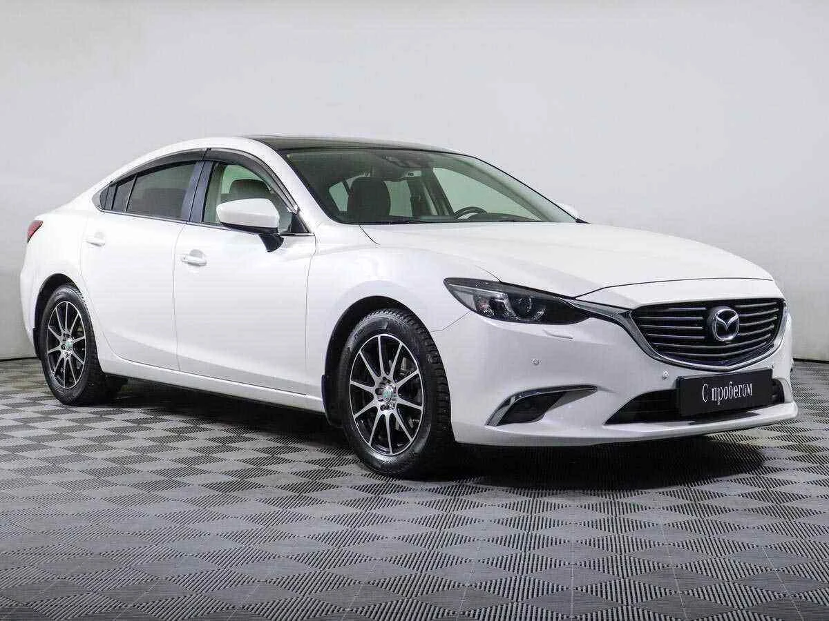 Mazda 6, Белый, 2018, Автоматическая, 150 л.с., цена от 1 190 000 руб.