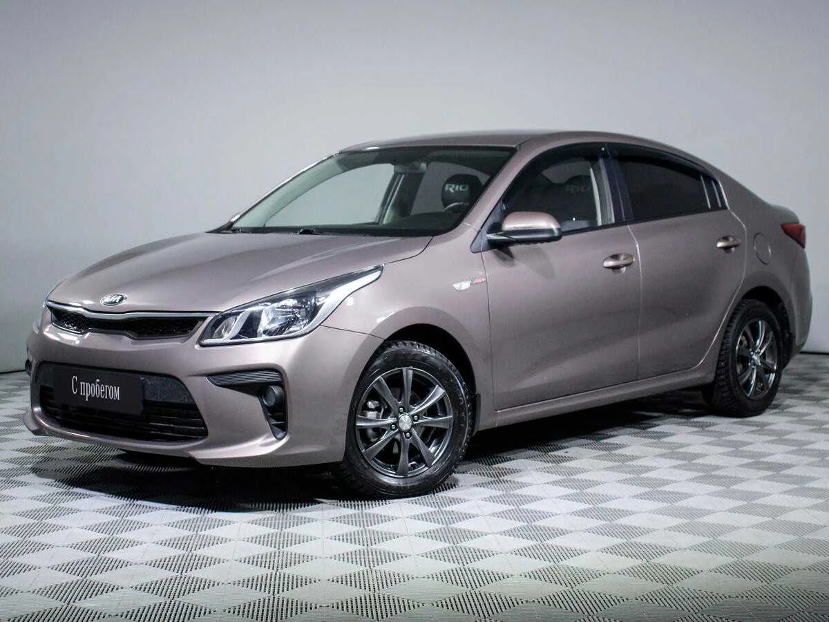KIA RIO, Коричневый, 2018, Автоматическая, 123 л.с., цена от 776 000 руб.