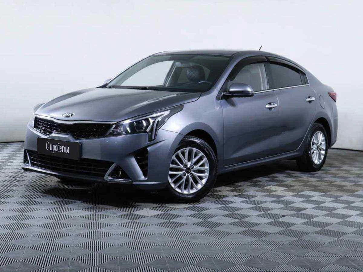 KIA Rio, Серый, 2021, Автоматическая, 123 л.с., цена от 1 200 000 руб.