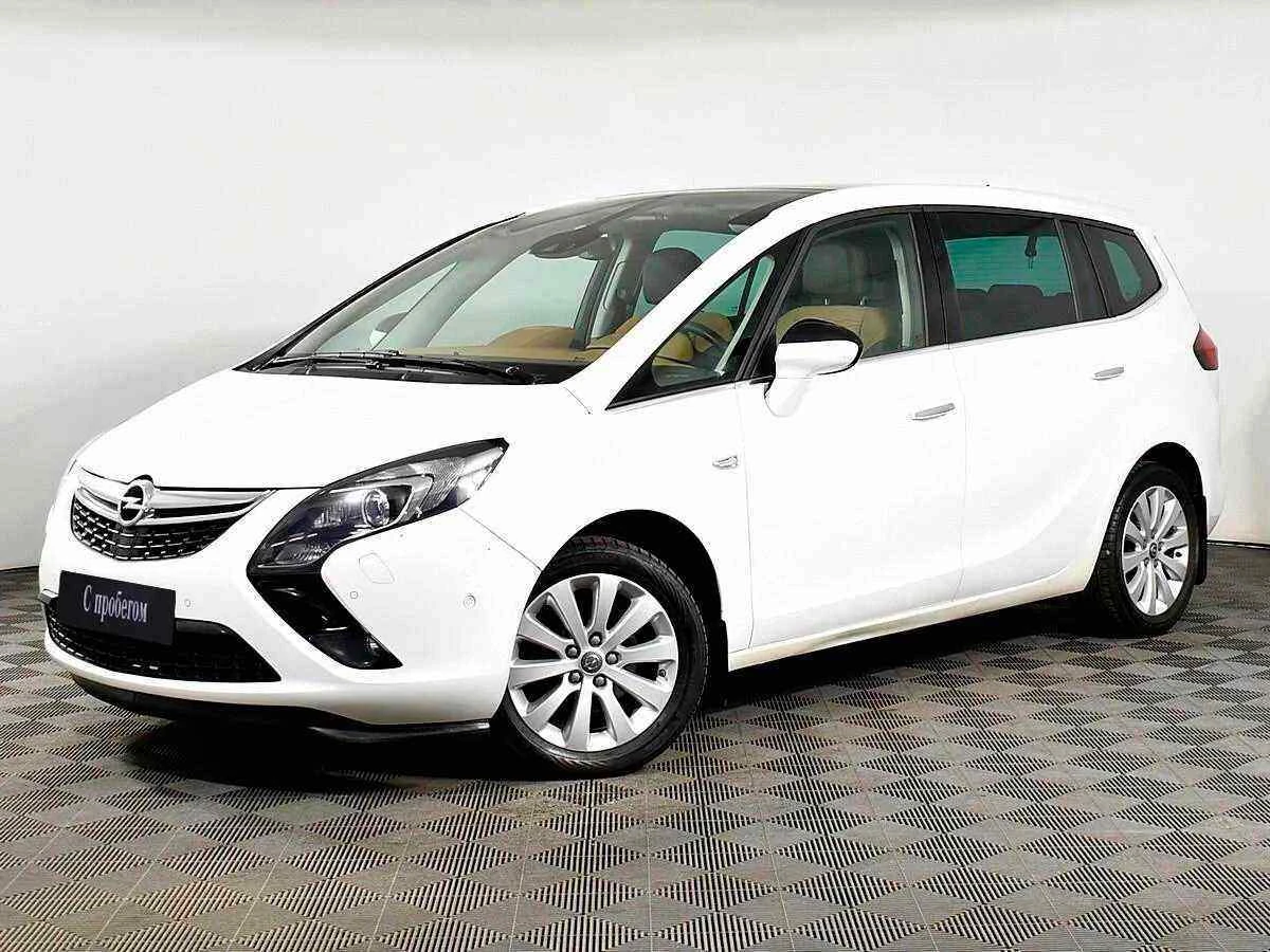 Opel Zafira, Белый, 2013, Автоматическая, 140 л.с., цена от 874 800 руб.