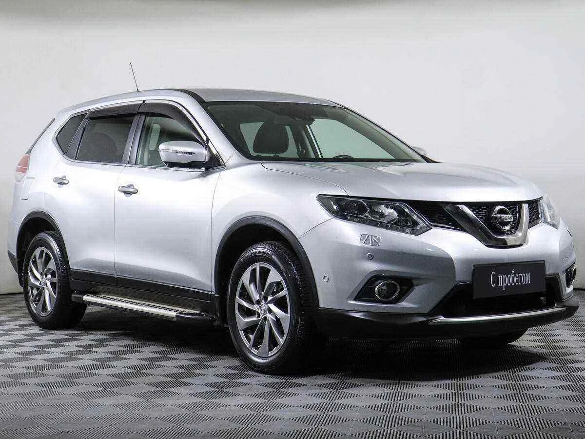 Nissan X-Trail, Серебряный, 2016, Вариатор, 144 л.с., цена от 1 379 000 руб.