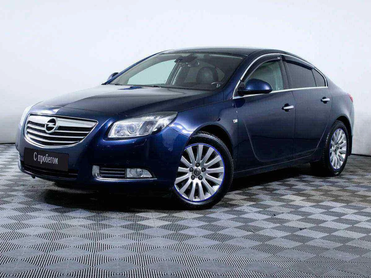 Opel Insignia, Синий, 2011, Автоматическая, 160 л.с., цена от 465 000 руб.