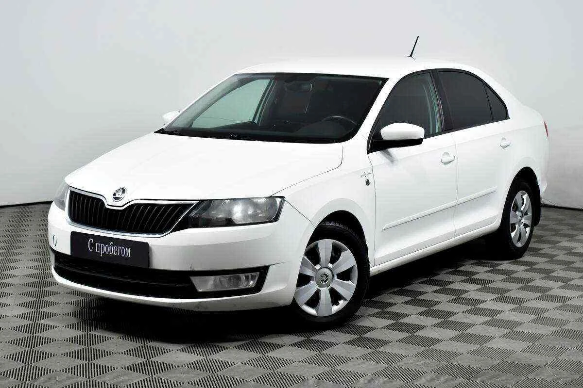 Skoda Rapid, Белый, 2017, Автоматическая, 110 л.с., цена от 444 000 руб.