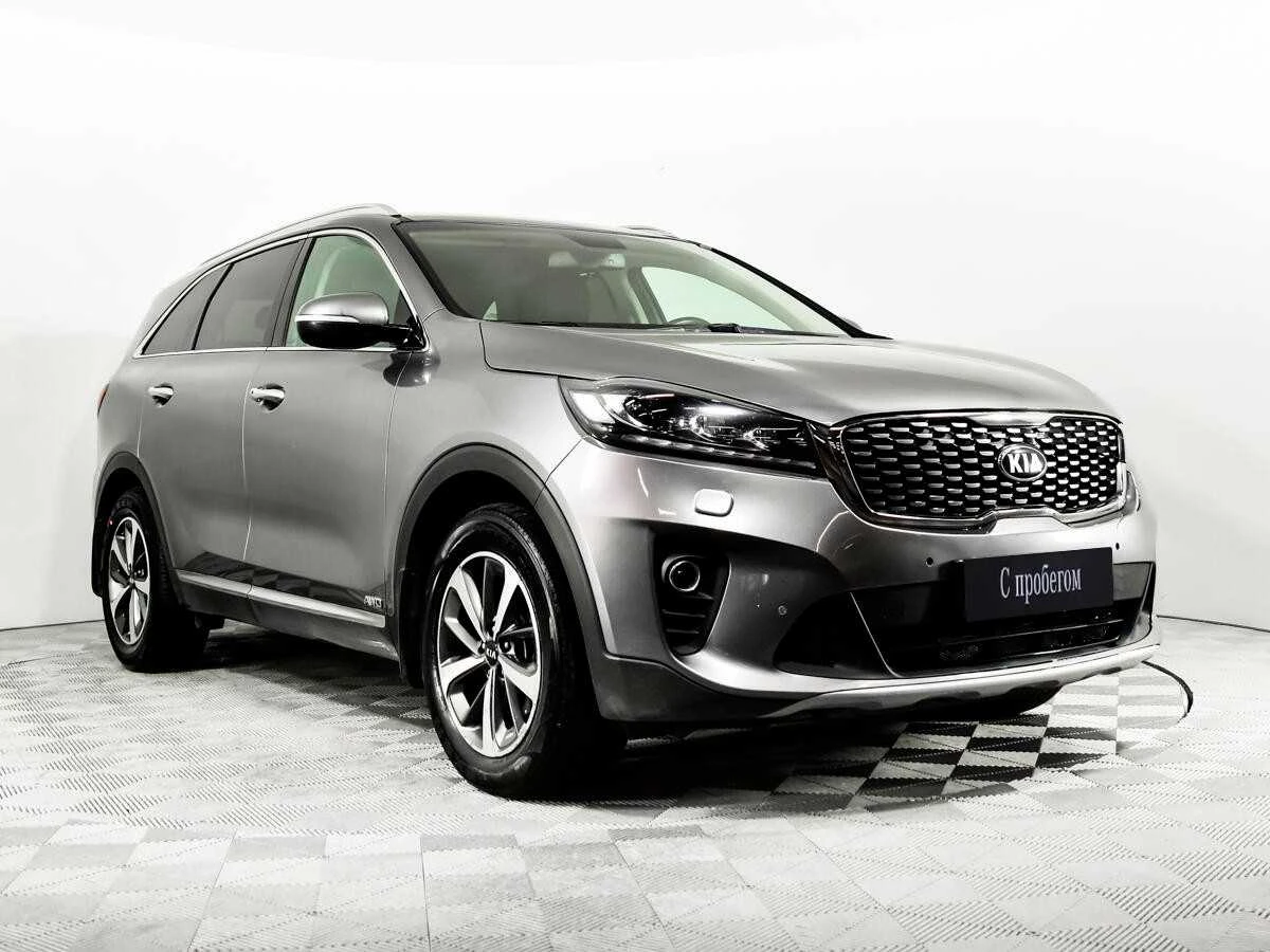 KIA SORENTO, Серый, 2018, Автоматическая, 200 л.с., цена от 1 672 000 руб.