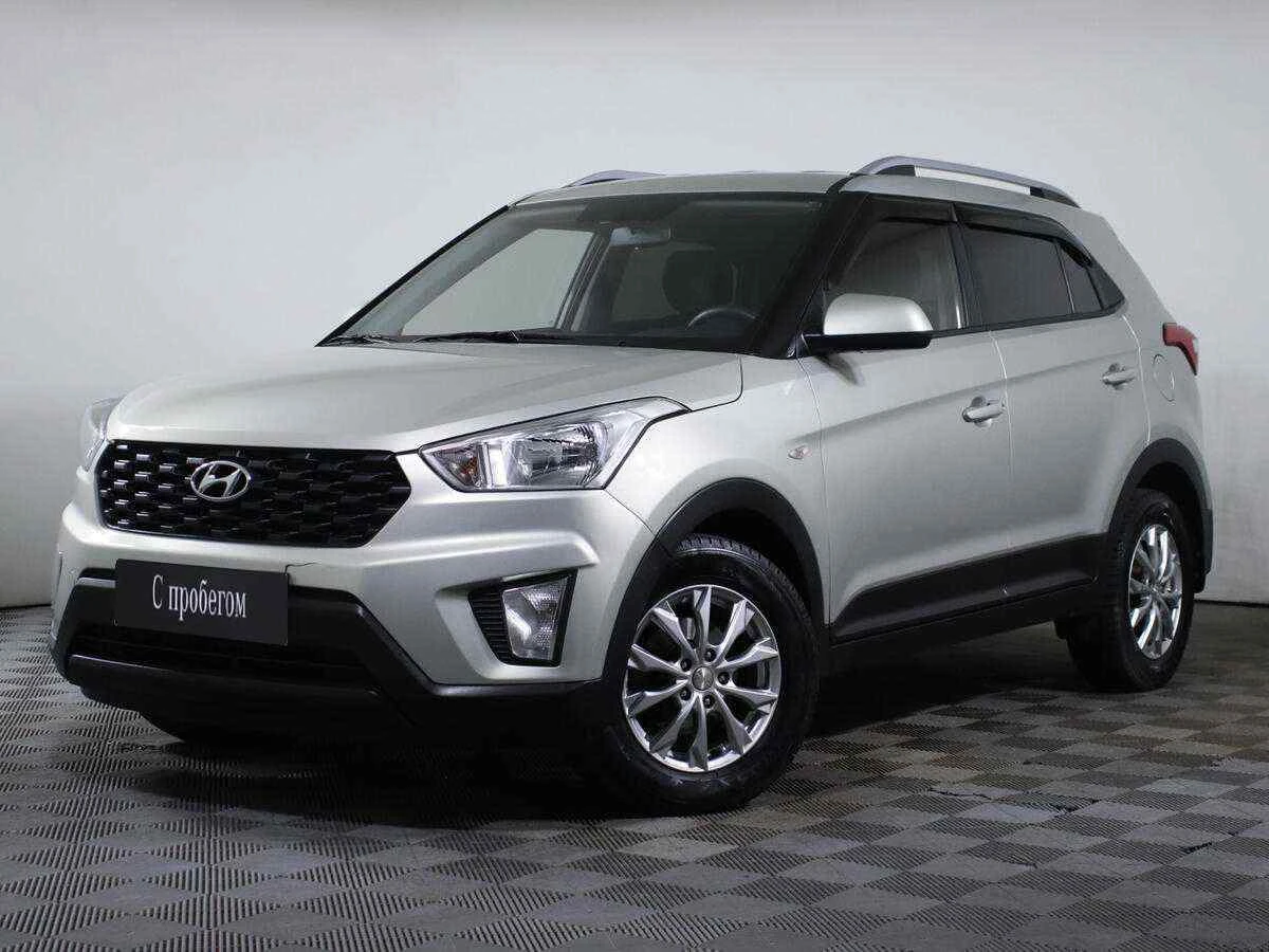 Hyundai Creta, Серый, 2021, Автоматическая, 123 л.с., цена от 1 149 000 руб.