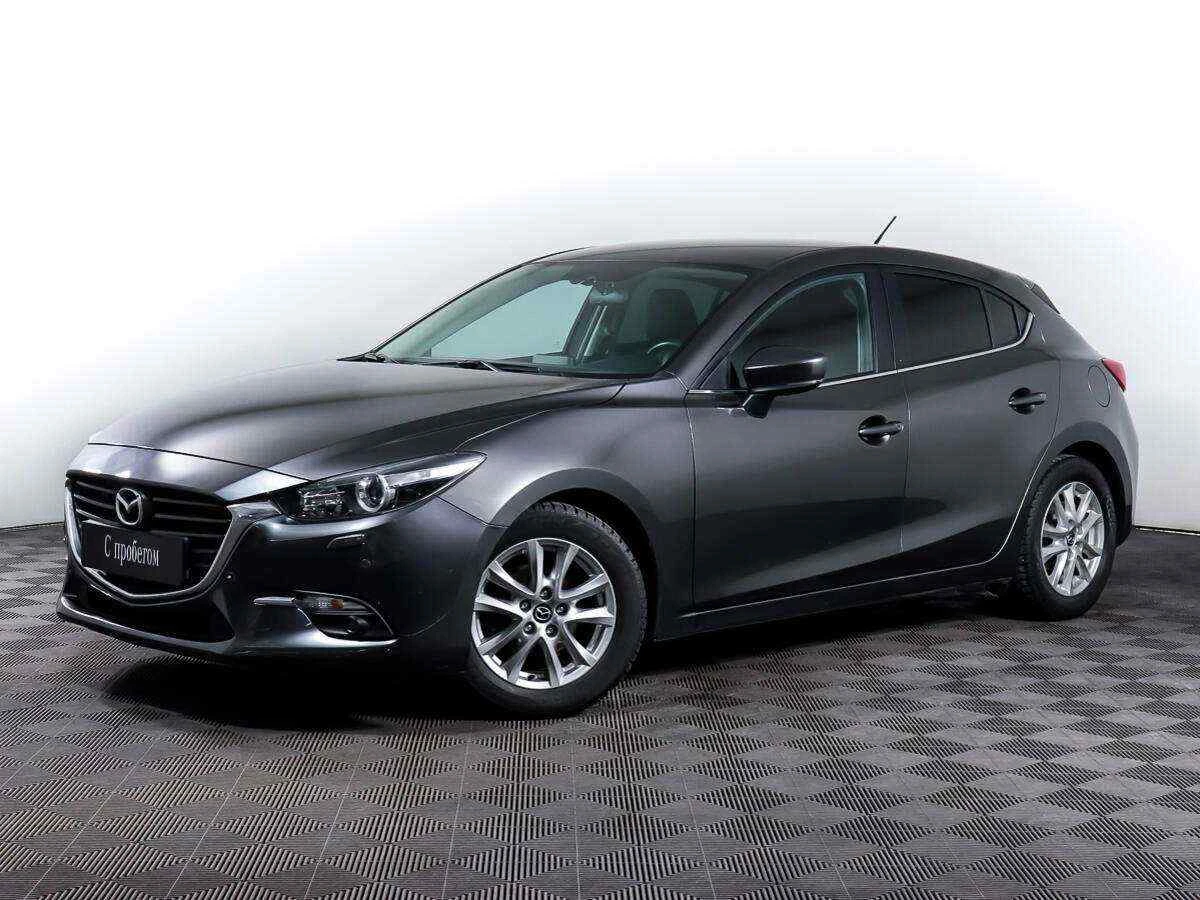 Mazda 3, Серый, 2018, Автоматическая, 120 л.с., цена от 950 000 руб.