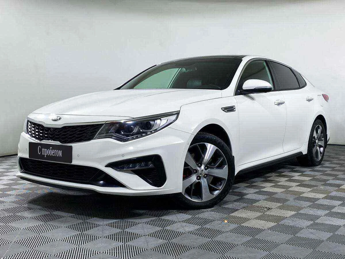 KIA Optima, Белый, 2020, Автоматическая, 188 л.с., цена от 1 655 000 руб.