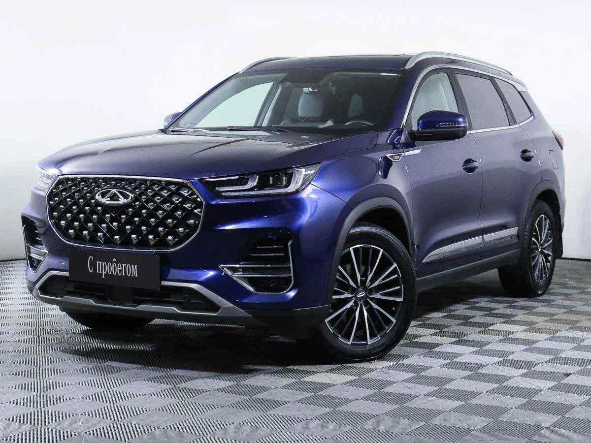 Chery Tiggo 8 Pro, Синий, 2021, Робот, 186 л.с., цена от 2 057 100 руб.