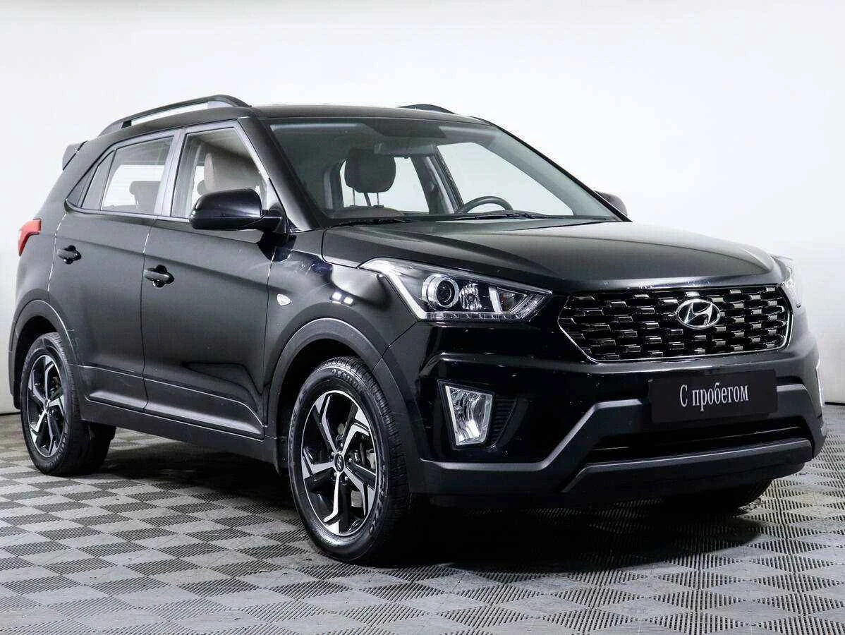 Hyundai Creta, Черный, 2020, Автоматическая, 123 л.с., цена от 1 555 000 руб.