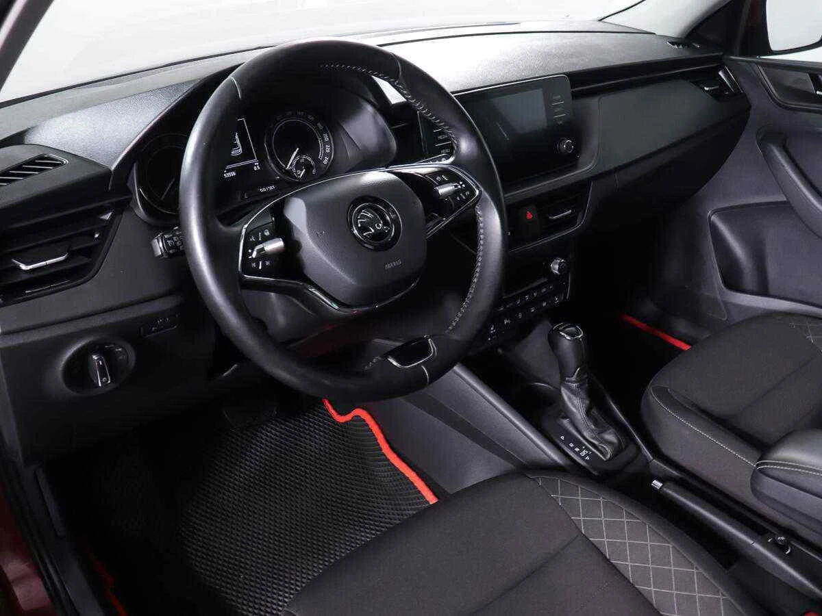 Skoda Rapid, Красный, 2021, Автоматическая, 110 л.с., цена от 1 100 000 руб.