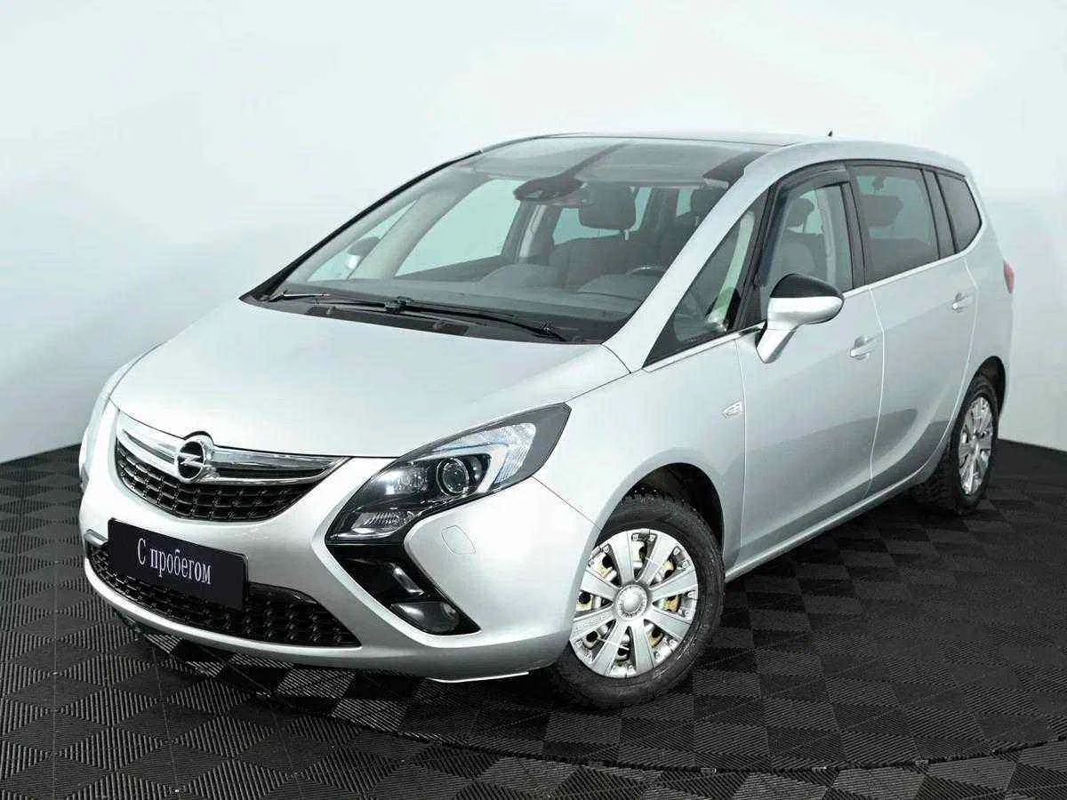 Opel Zafira, Серебряный, 2014, Автоматическая, 140 л.с., цена от 759 400 руб.