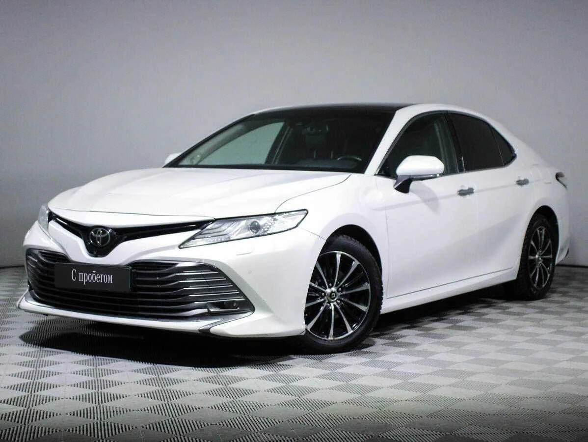 TOYOTA CAMRY, Белый, 2018, Автоматическая, 249 л.с., цена от 2 152 000 руб.