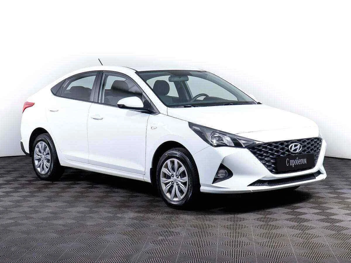 Hyundai Solaris, Белый, 2020, Автоматическая, 100 л.с., цена от 1 045 000 руб.
