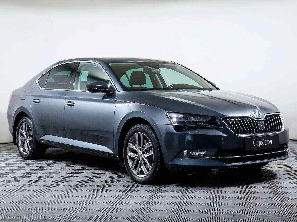 Skoda Superb, Серый, 2018, Робот, 220 л.с., цена от 1 455 000 руб.