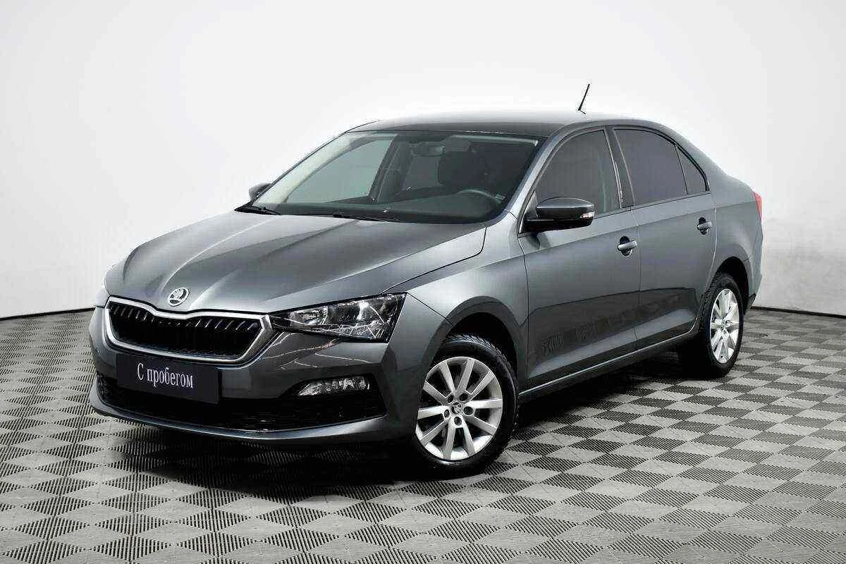 Skoda Rapid, Серый, 2021, Автоматическая, 110 л.с., цена от 1 160 000 руб.