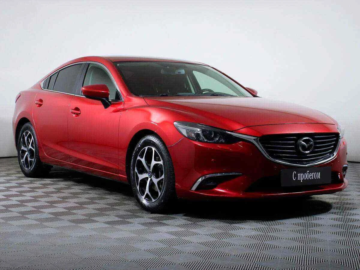 Mazda 6, Красный, 2017, Автоматическая, 150 л.с., цена от 1 090 000 руб.