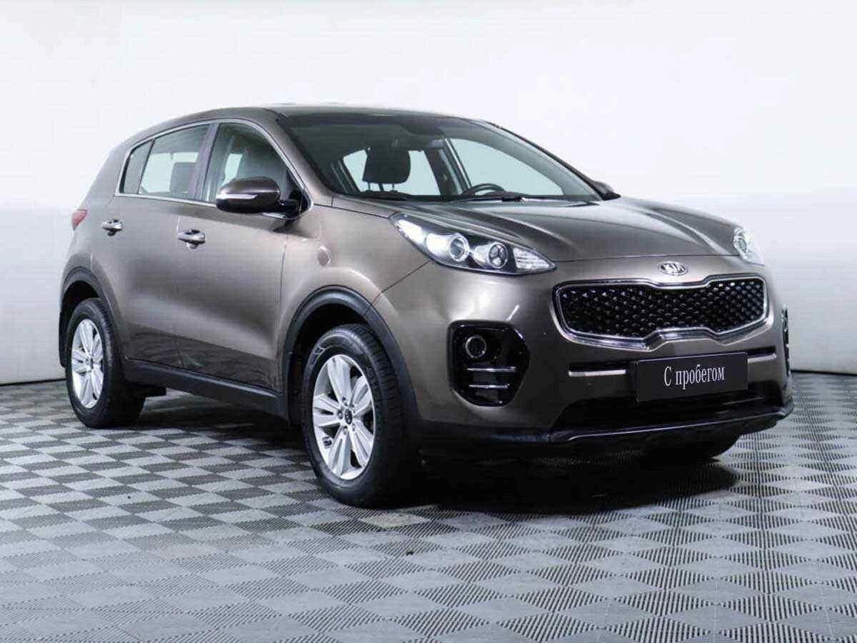 KIA Sportage, Коричневый, 2017, Робот, 150 л.с., цена от 1 350 000 руб.