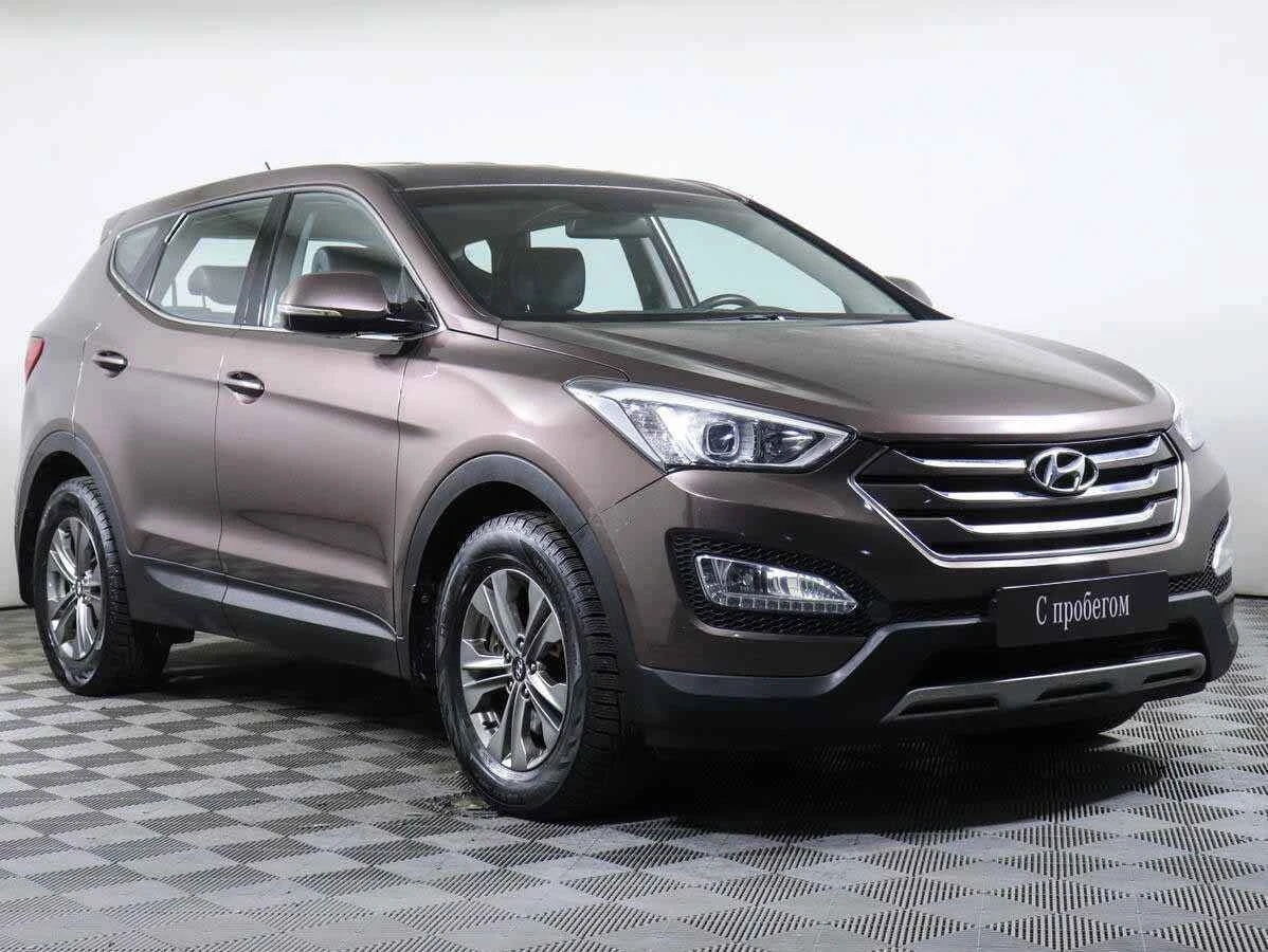 Hyundai Santa Fe, Коричневый, 2014, Автоматическая, 175 л.с., цена от 1 215 000 руб.
