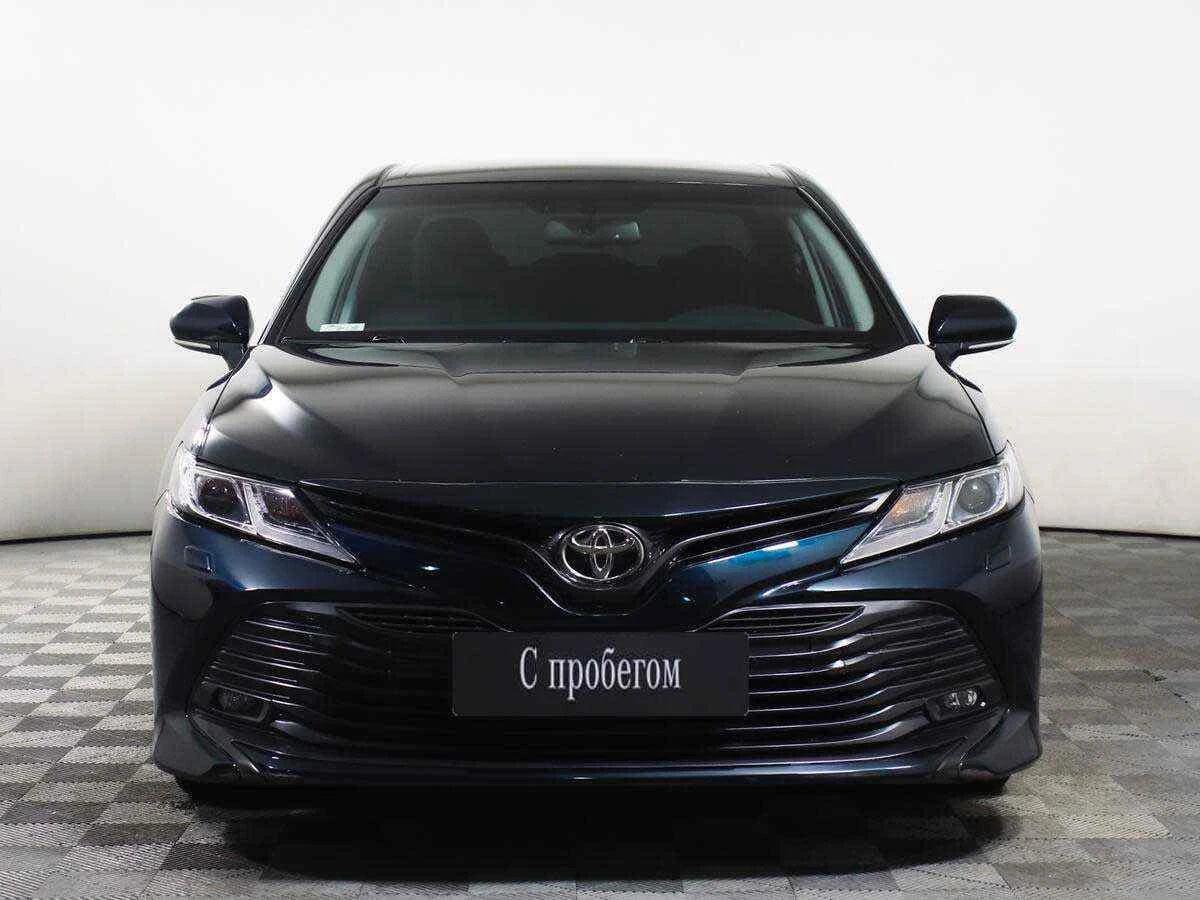 Toyota Camry, Синий, 2018, Автоматическая, 181 л.с., цена от 1 579 000 руб.