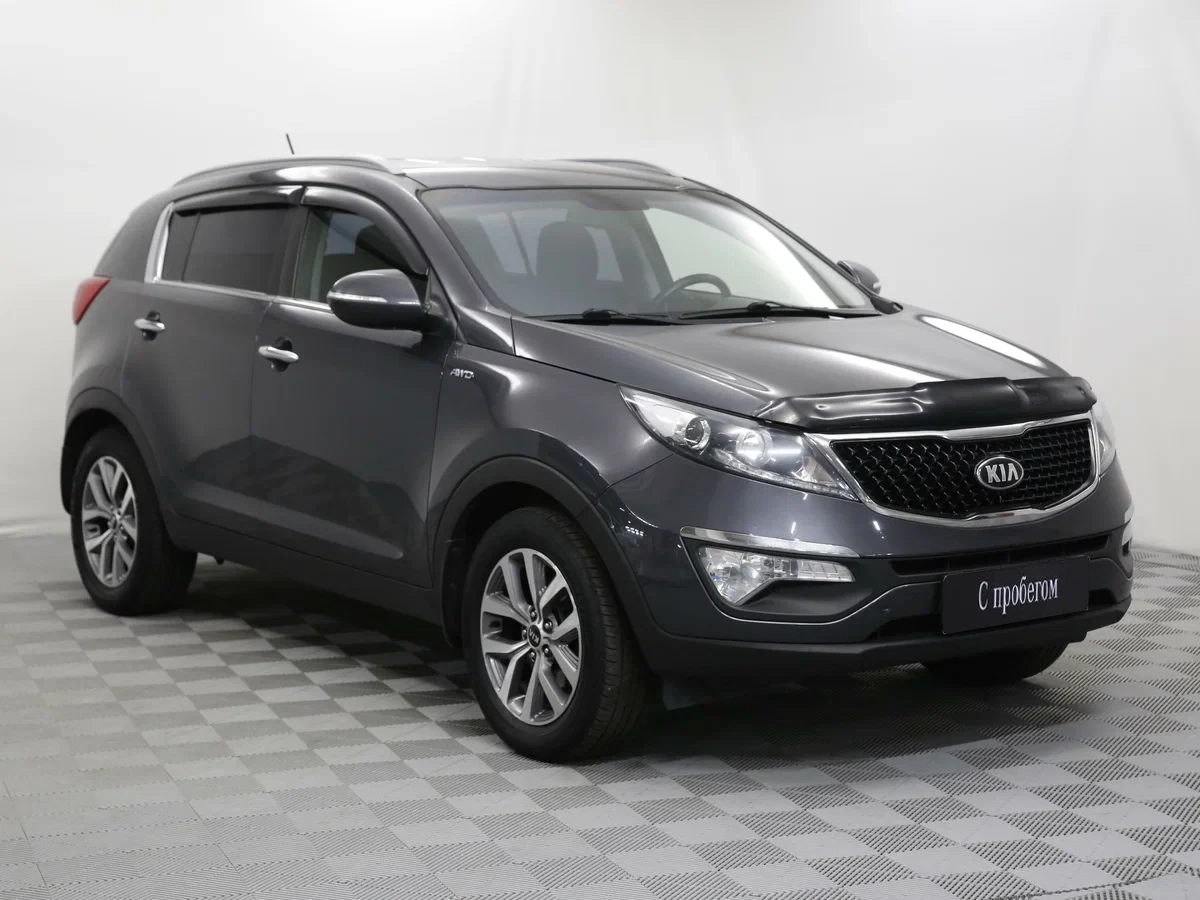 KIA Sportage, Серый, 2015, Автоматическая, 150 л.с., цена от 1 096 800 руб.
