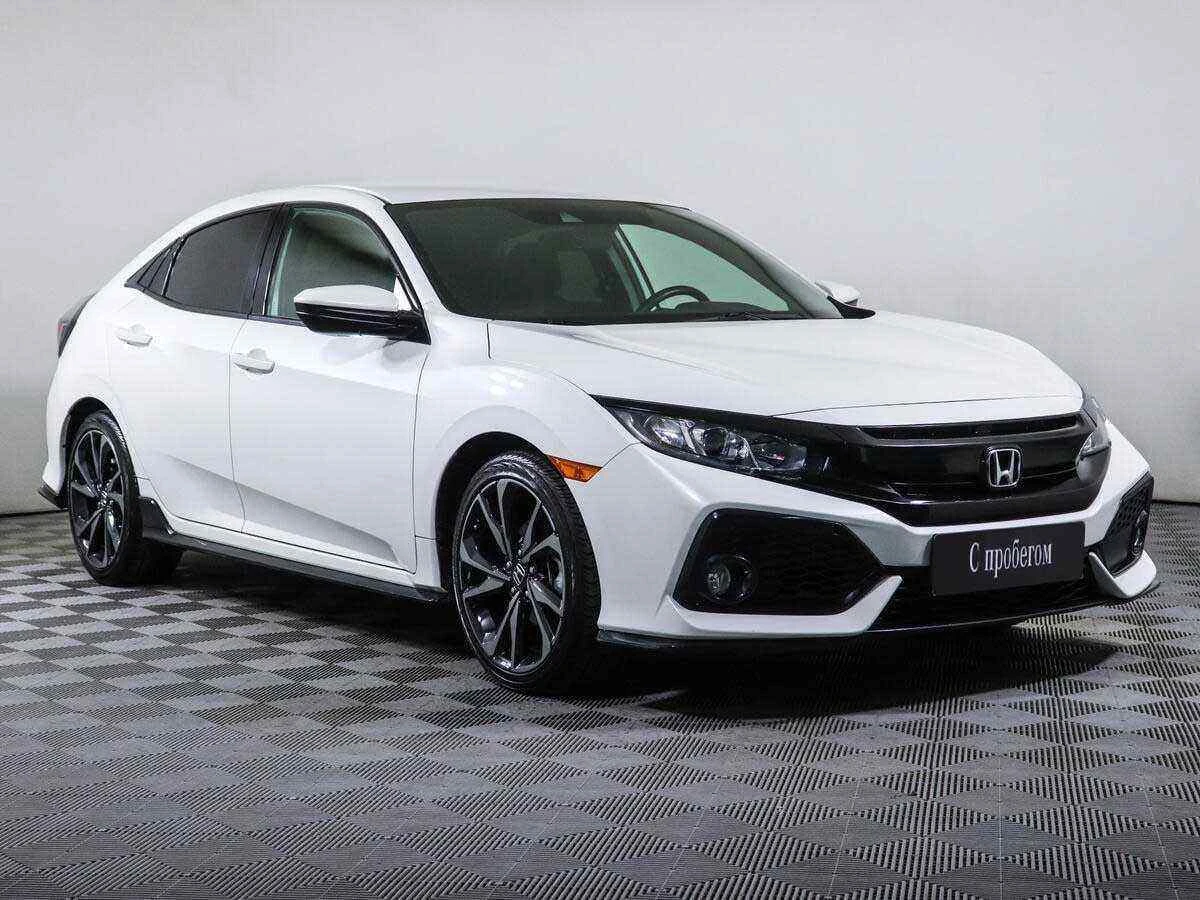 Honda Civic, Белый, 2018, Вариатор, 182 л.с., цена от 1 199 000 руб.