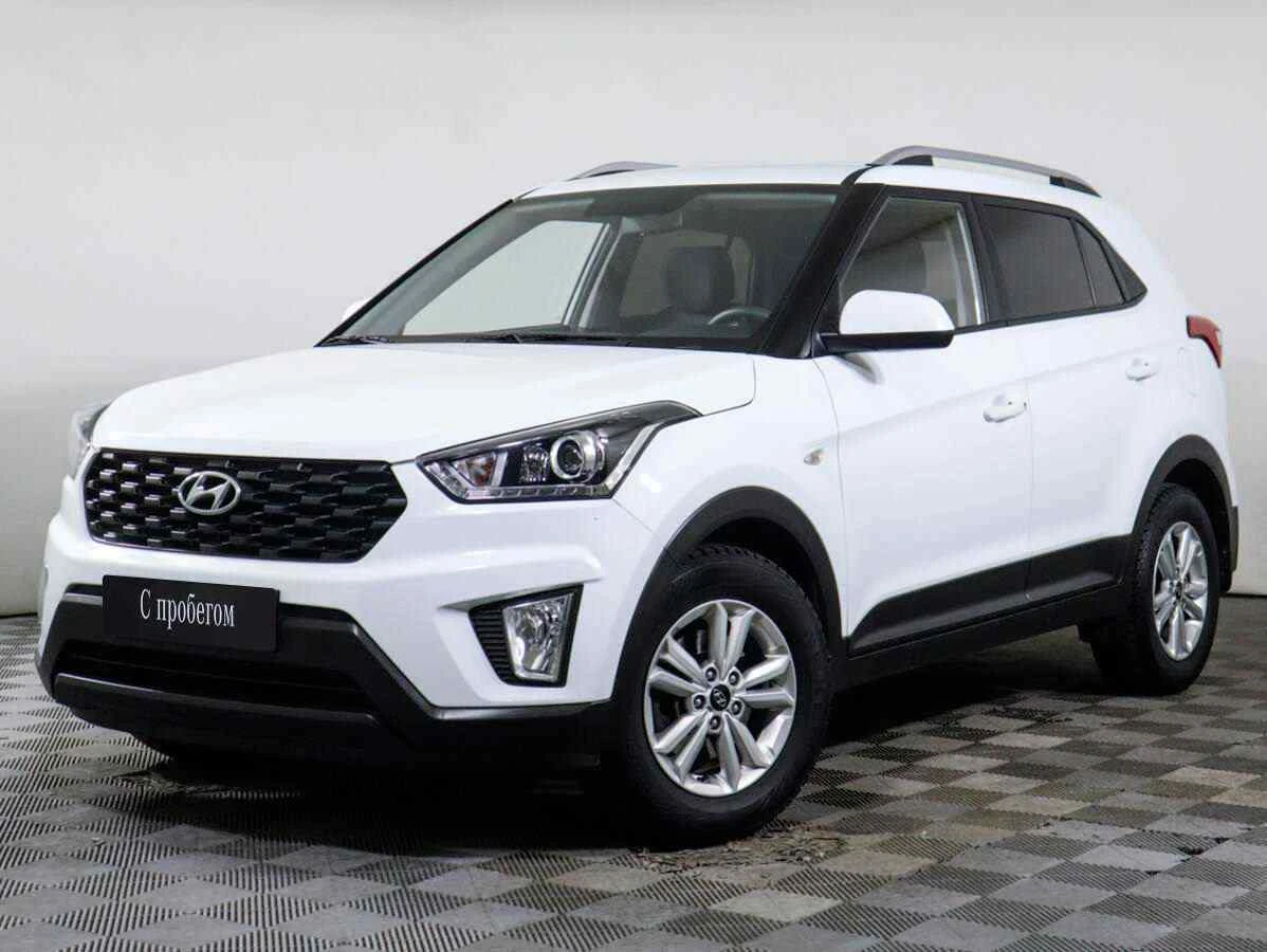 Hyundai Creta, Белый, 2020, Автоматическая, 123 л.с., цена от 1 389 000 руб.