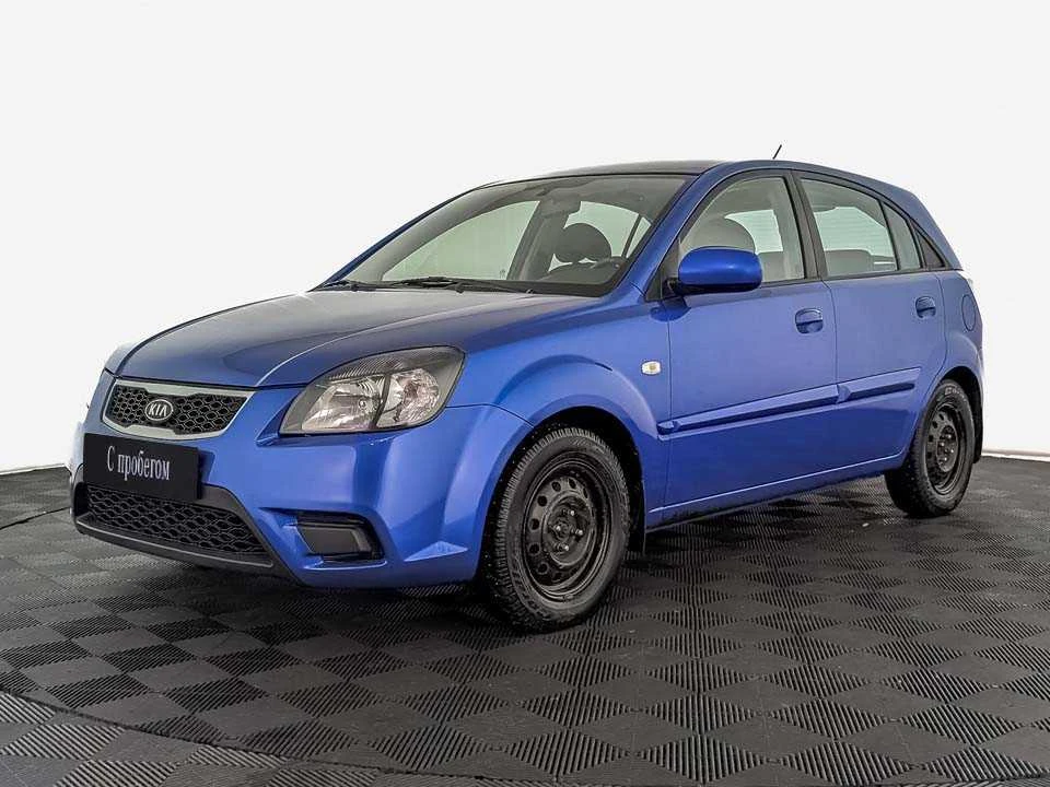 KIA RIO, Синий, 2009, Механическая, 97 л.с., цена от 384 000 руб.