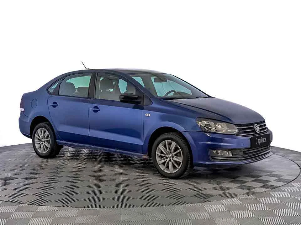 VOLKSWAGEN POLO, Синий, 2019, Автоматическая, 110 л.с., цена от 723 200 руб.