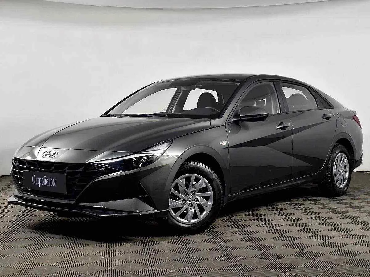 Hyundai Elantra, Серый, 2021, Автоматическая, 128 л.с., цена от 1 609 000 руб.