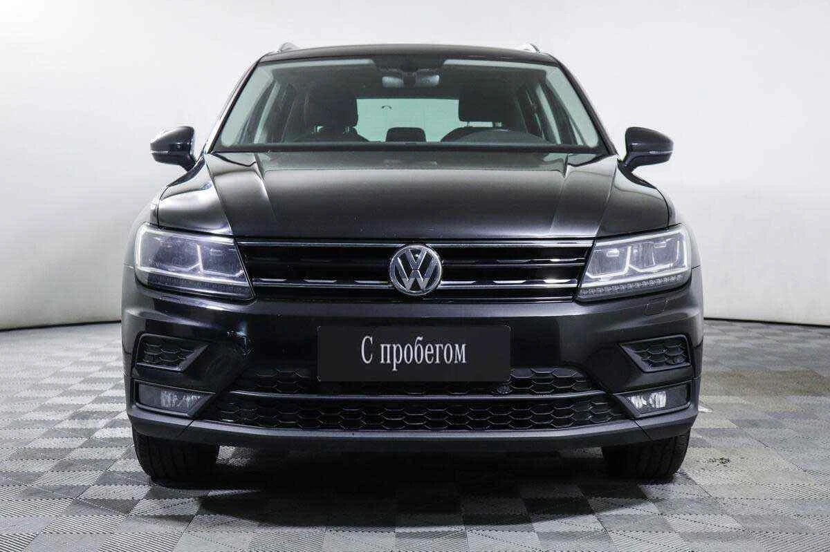 Volkswagen Tiguan, Черный, 2018, Робот, 150 л.с., цена от 1 461 000 руб.