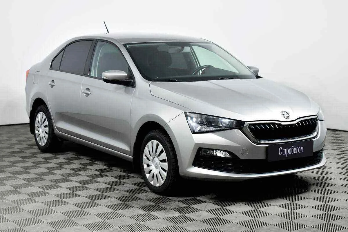 Skoda Rapid, Серебряный, 2020, Автоматическая, 110 л.с., цена от 788 000 руб.