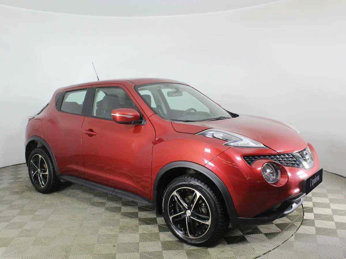 Nissan Juke, Красный, 2014, Вариатор, 117 л.с., цена от 851 799 руб.