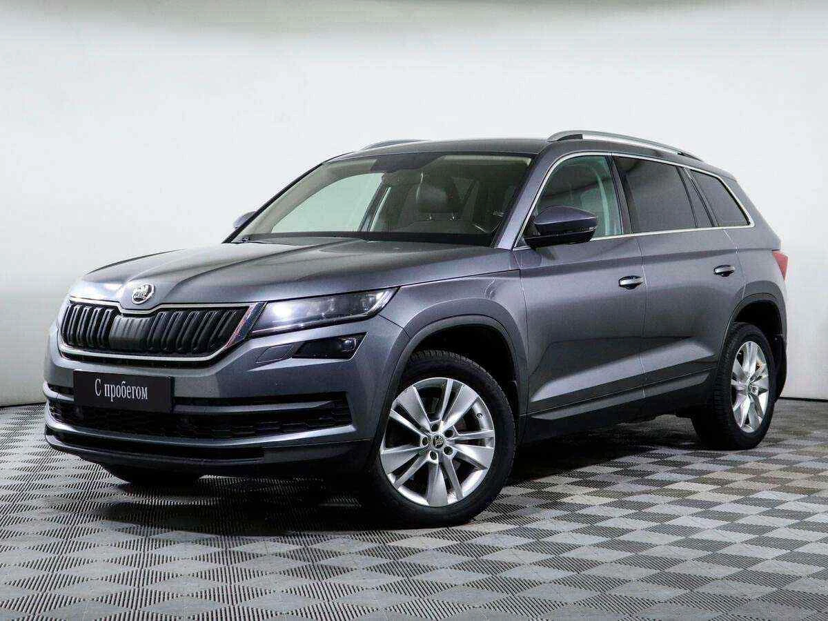 Skoda Kodiaq, Серый, 2019, Робот, 180 л.с., цена от 1 670 000 руб.