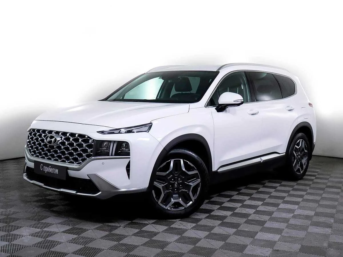 HYUNDAI SANTA FE, Белый, 2021, Робот, 199 л.с., цена от 2 240 000 руб.