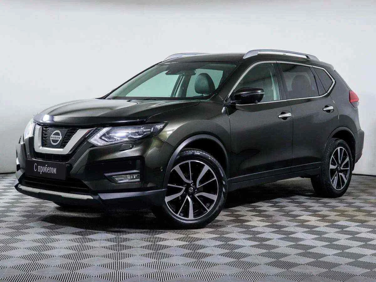 Nissan X-Trail, Зеленый, 2018, Вариатор, 171 л.с., цена от 1 455 000 руб.