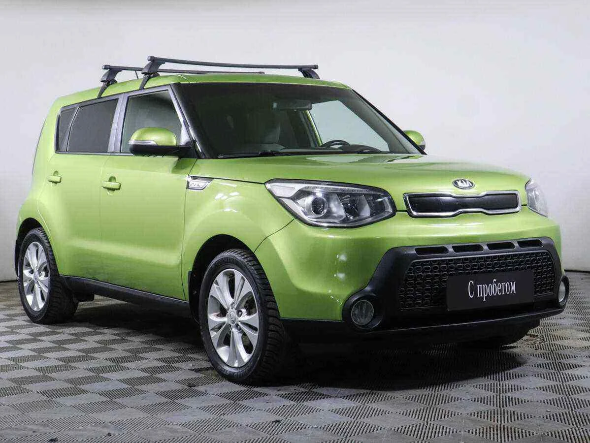 KIA Soul, Зеленый, 2015, Автоматическая, 123 л.с., цена от 902 000 руб.