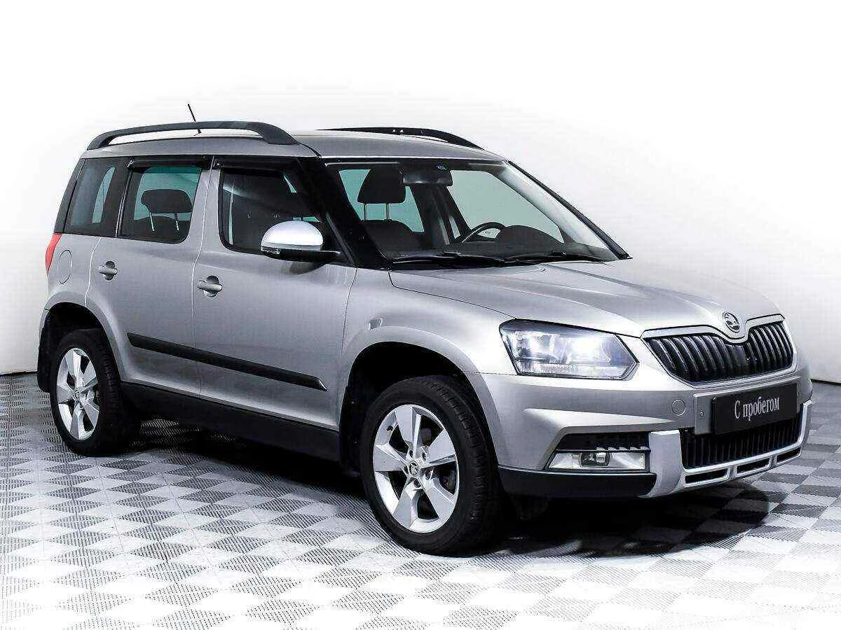 Skoda Yeti, Серый, 2014, Робот, 152 л.с., цена от 580 000 руб.