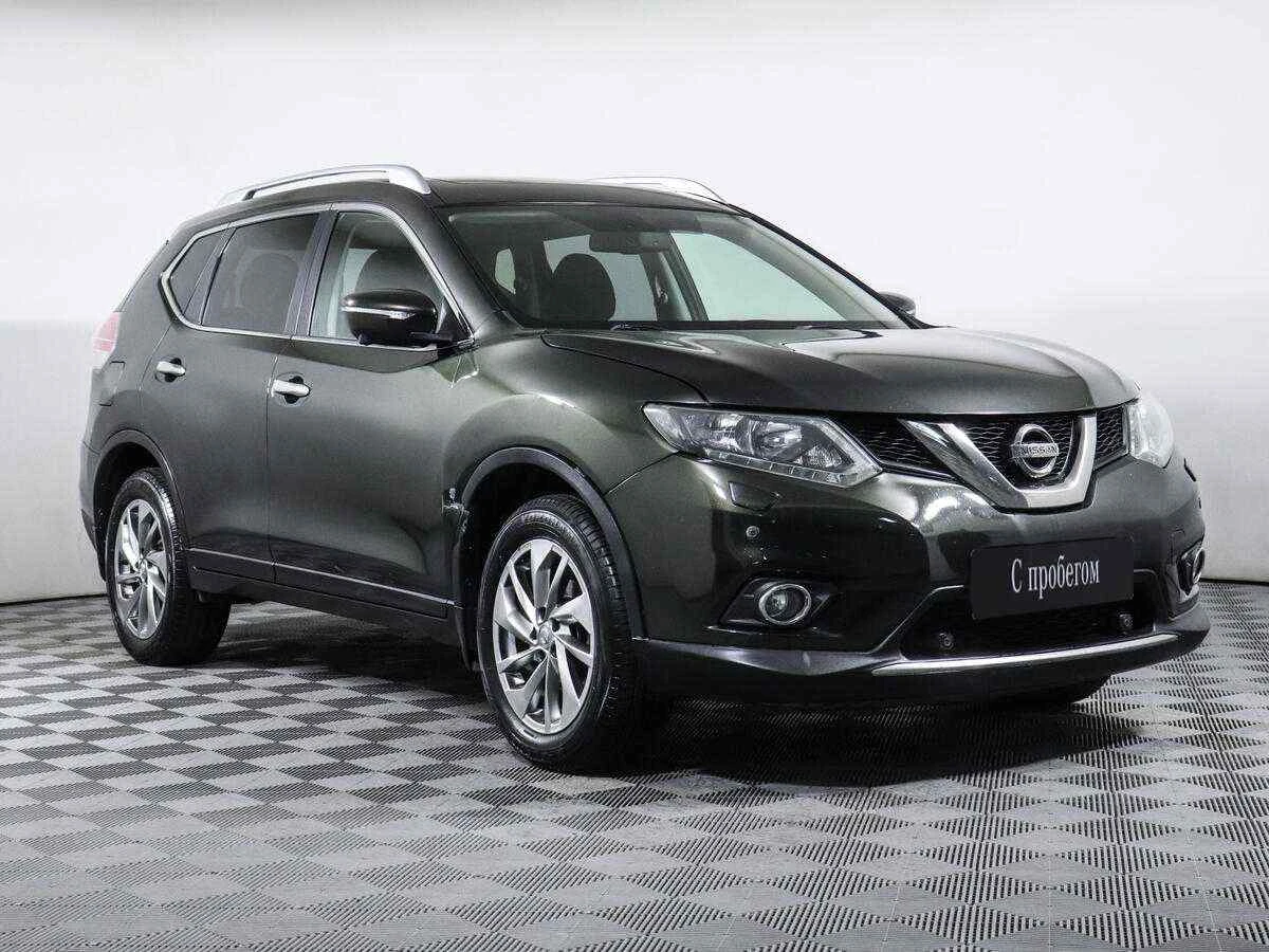 Nissan X-Trail, Зеленый, 2015, Вариатор, 144 л.с., цена от 1 049 000 руб.