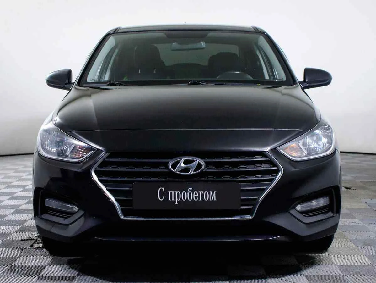 Hyundai Solaris, Черный, 2018, Автоматическая, 100 л.с., цена от 533 000 руб.