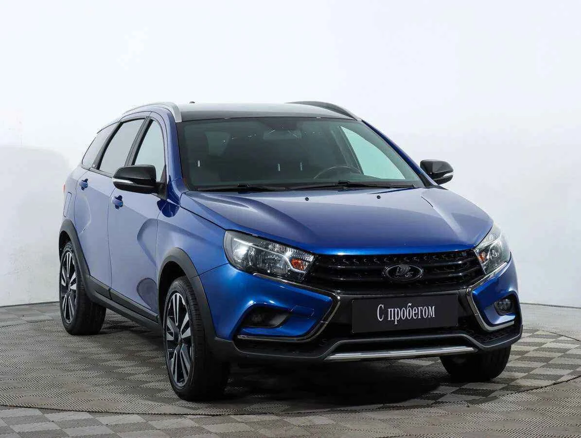 LADA Vesta SW Cross, Синий, 2021, Механическая, 106 л.с., цена от 988 000 руб.