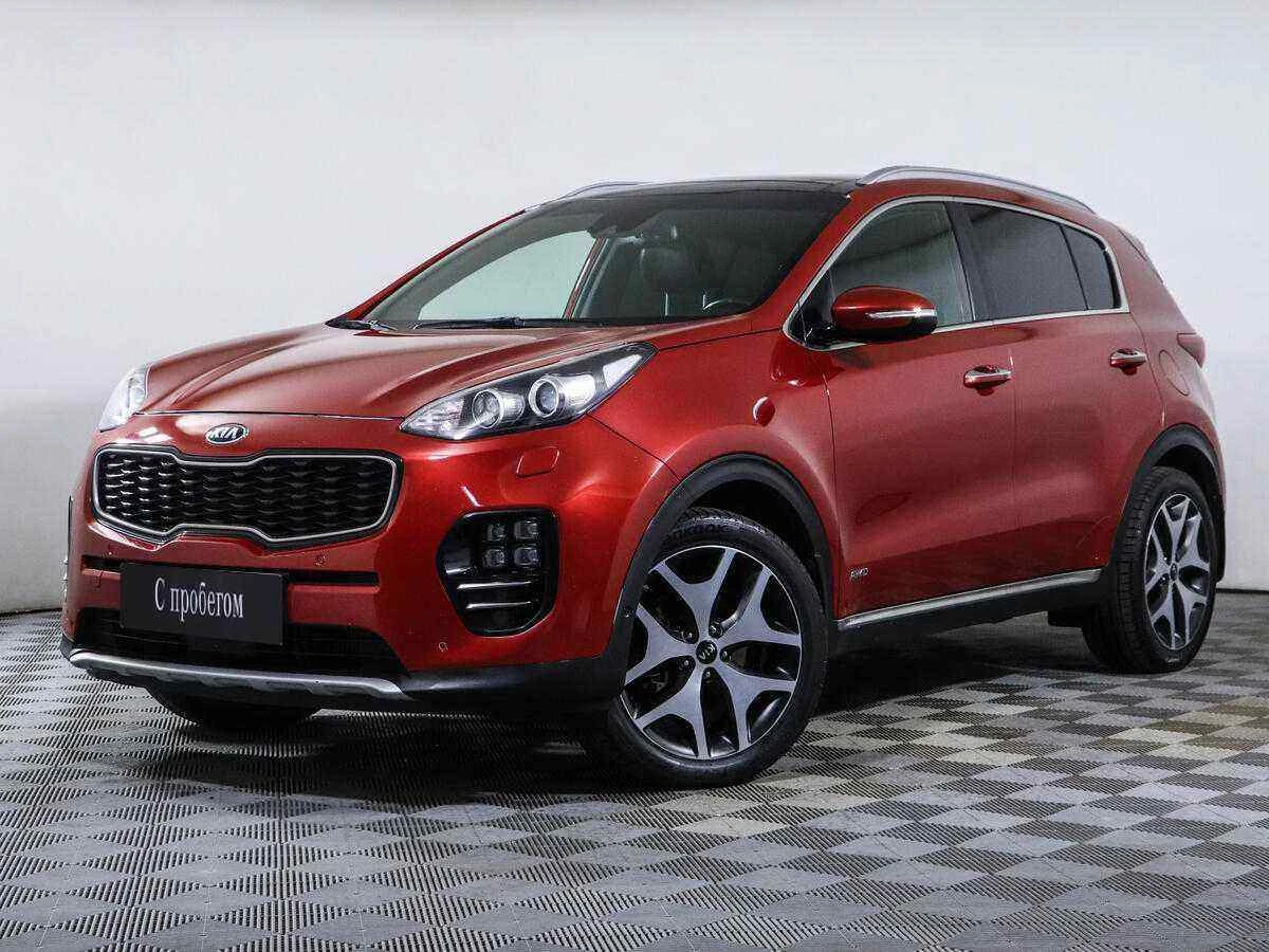 KIA Sportage, Красный, 2016, Автоматическая, 185 л.с., цена от 1 785 000 руб.