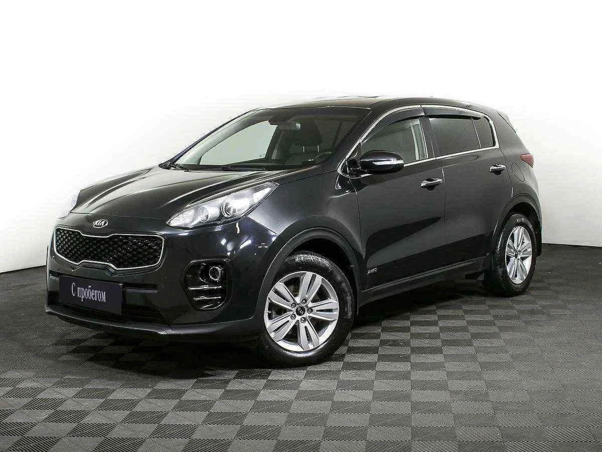KIA Sportage, Черный, 2018, Автоматическая, 150 л.с., цена от 1 631 500 руб.