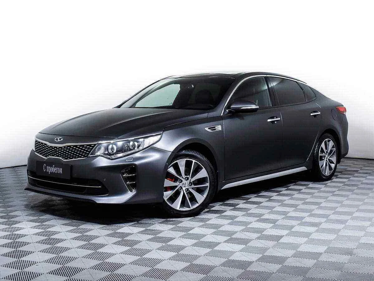 KIA Optima, Серый, 2017, Автоматическая, 188 л.с., цена от 1 330 000 руб.