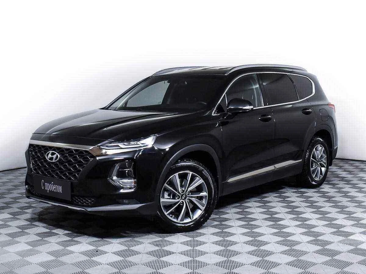 Hyundai Santa Fe, Черный, 2020, Автоматическая, 200 л.с., цена от 2 495 000 руб.
