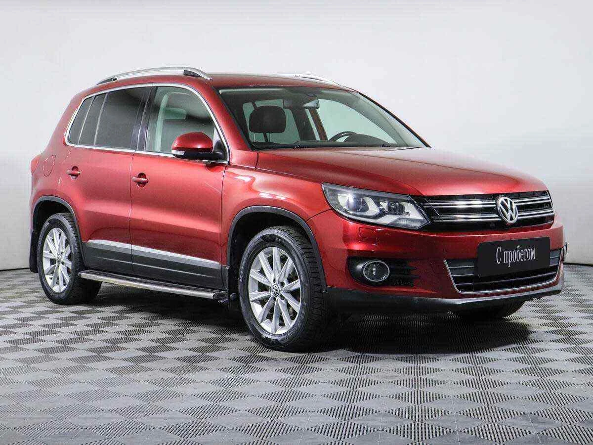 Volkswagen Tiguan, Красный, 2011, Автоматическая, 170 л.с., цена от 519 000 руб.