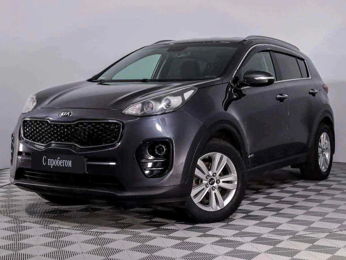 KIA Sportage, Серый, 2016, Автоматическая, 150 л.с., цена от 1 363 000 руб.