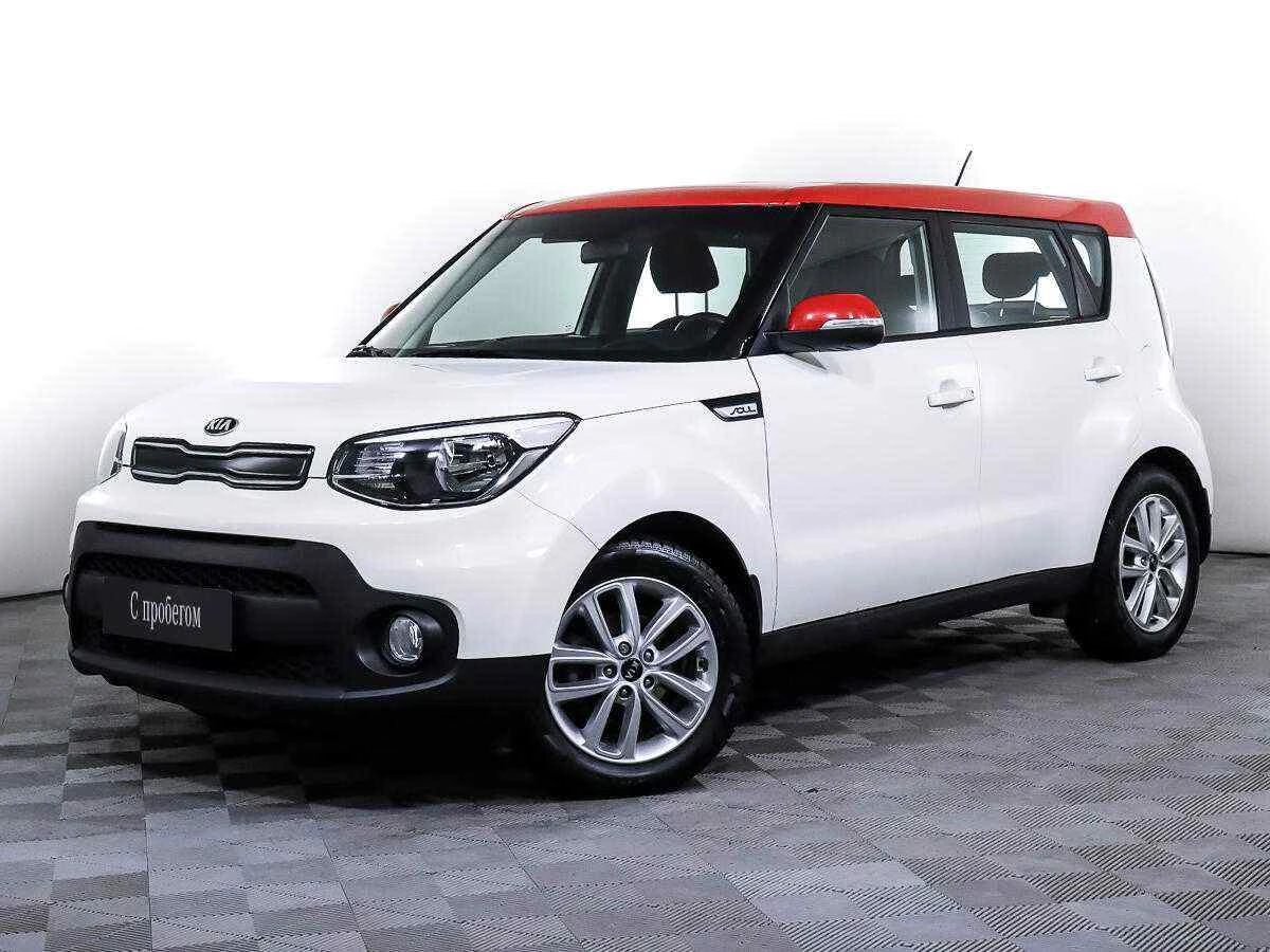 KIA Soul, Белый, 2015, Автоматическая, 128 л.с., цена от 1 143 000 руб.