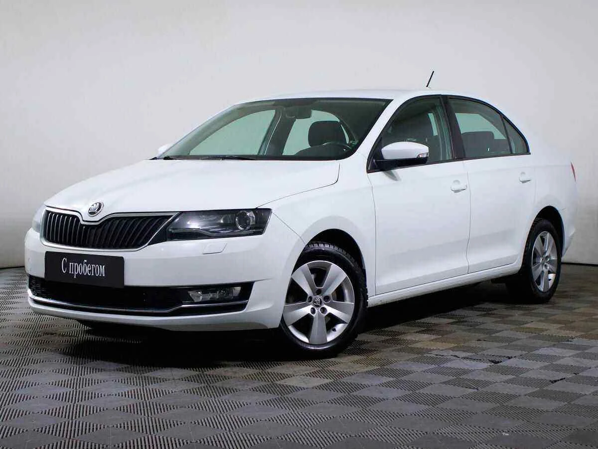 Skoda Rapid, Белый, 2018, Автоматическая, 110 л.с., цена от 560 000 руб.